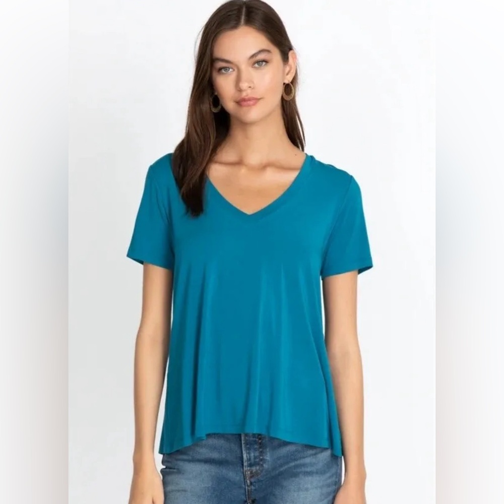 NWT Johnny Was Celestial V Neck Tee Shirt! Retails for $98!